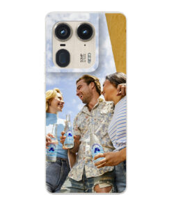 KURKIS Custom Case – Motorola Moto Edge 50 Ultra (Soft, Transparent, Matte)