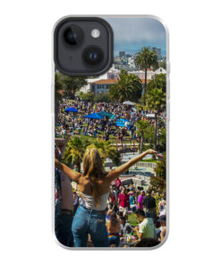 KURKIS Custom Case – Apple iPhone 14 (Hybrid with MagSafe, Transparent, Matte)