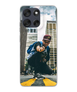 KURKIS Custom Case – Motorola Moto G56 (Soft, Transparent, Matte)