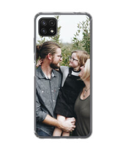 KURKIS Custom Case – Samsung Galaxy A22 5G (Soft, Transparent, Matte)