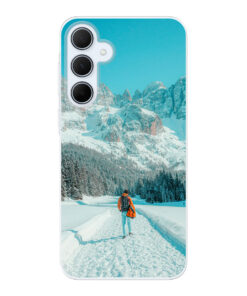 KURKIS Custom Case – Samsung Galaxy A35 (Soft, Transparent, Matte)