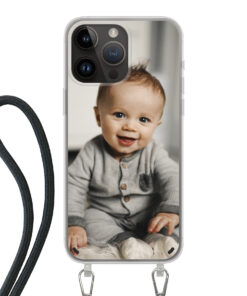 KURKIS Custom Case – Apple iPhone 14 Pro Max (Crossbody, Transparent, Matte)