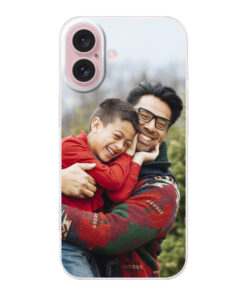 KURKIS Custom Case – Apple iPhone 16 (Soft, Transparent, Matte)