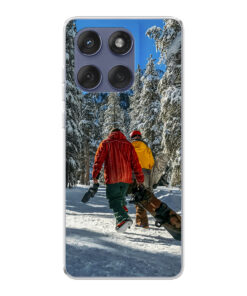 KURKIS Custom Case – Motorola Edge 60 (Soft, Transparent, Matte)