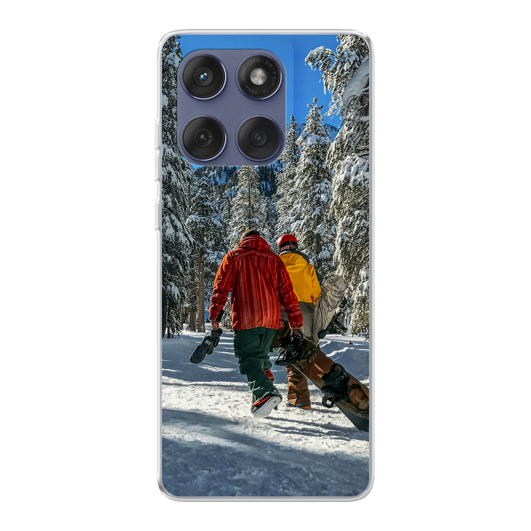 KURKIS Custom Case – Motorola Edge 60 (Soft, Transparent, Matte)