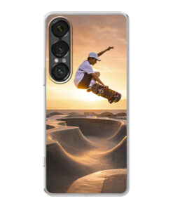 KURKIS Custom Case – Sony Xperia 1 VII (Soft, Transparent, Matte)