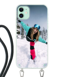 KURKIS Custom Case – Apple iPhone 11 (Crossbody, Transparent, Matte)