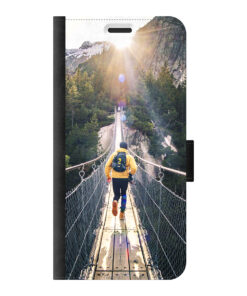 KURKIS Custom Case – Huawei P20 Lite (Wallet, Black, Matte, Front)