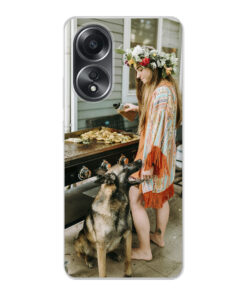 KURKIS Custom Case – Oppo A58 4G (Soft, Transparent, Matte)