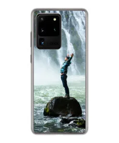 Alternative view of Clear Hard Case – Samsung Galaxy S20 Ultra