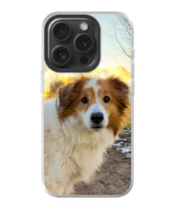 KURKIS Custom Case – Apple iPhone 15 Pro (Hybrid with MagSafe, Transparent, Matte)