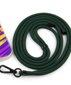 Phone cord universal Forest green