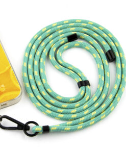 Phone cord universal Mint green and yellow