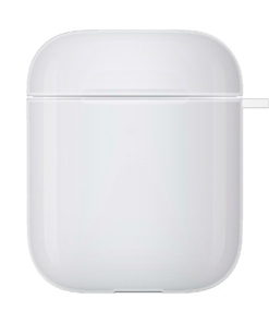 KURKIS Custom Case – AirPods 2 (Soft, Transparent, Matte, Front)