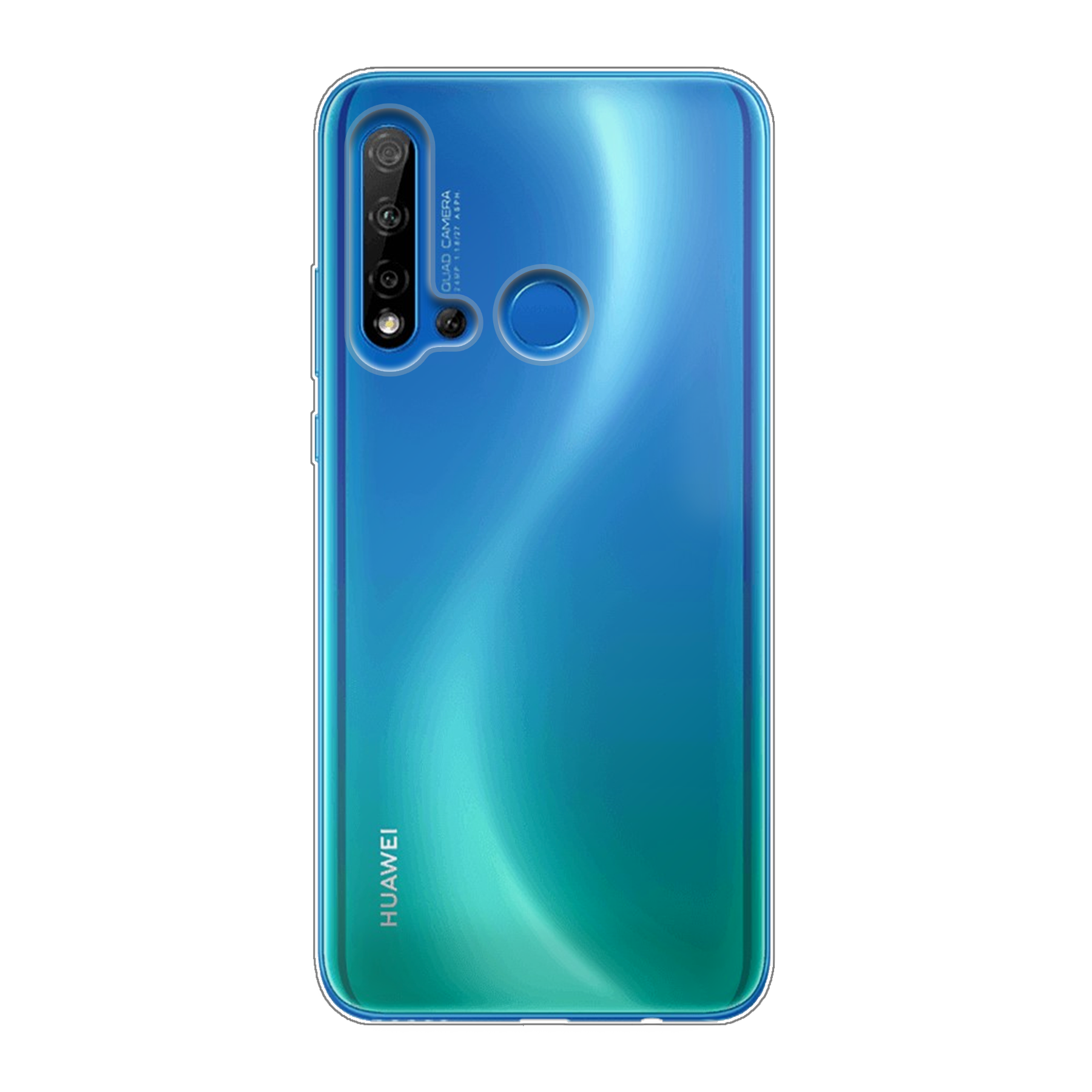 KURKIS Custom Case – Huawei P20 Lite (2019) (Soft, Transparent, Matte)