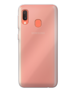 KURKIS Custom Case – Samsung Galaxy A20e (Soft, Transparent, Matte)