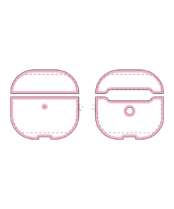 KURKIS Custom Case – AirPods 3 (Airpods Hard, White, Matte, Fully printed)