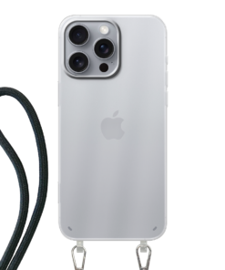 KURKIS Custom Case – Apple iPhone 16 Pro Max (Crossbody, Transparent, Matte)