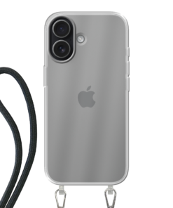 KURKIS Custom Case – Apple iPhone 17 (Crossbody, Transparent, Matte)