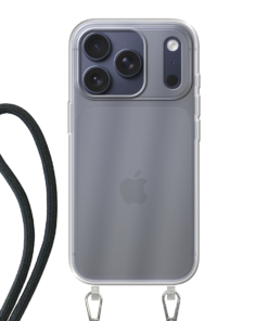 KURKIS Custom Case – Apple iPhone 17 Pro (Crossbody, Transparent, Matte)