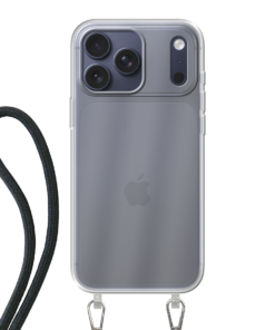 KURKIS Custom Case – Apple iPhone 17 Pro Max (Crossbody, Transparent, Matte)