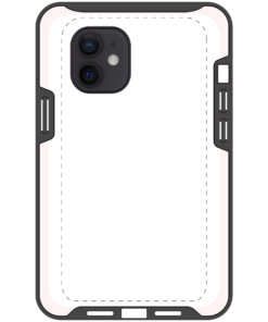 KURKIS Custom Case – Apple iPhone 12 mini (Tough, Black, Glossy, Fully printed)