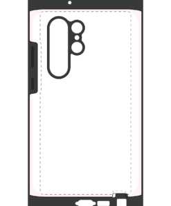 KURKIS Custom Case – Samsung Galaxy S23 Ultra (Tough, Black, Glossy, Fully printed)