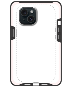 KURKIS Custom Case – Apple iPhone 15 (Tough, Black, Glossy, Fully printed)