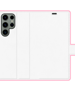 KURKIS Custom Case – Samsung Galaxy S23 Ultra (Wallet, White, Matte, Fully printed)