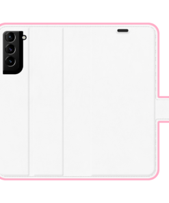 KURKIS Custom Case – Samsung Galaxy S21 Plus 5G (Wallet, White, Matte, Fully printed)