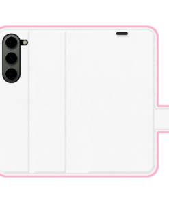 KURKIS Custom Case – Samsung Galaxy S23 (Wallet, White, Matte, Fully printed)