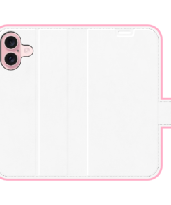 KURKIS Custom Case – Apple iPhone 16 (Wallet, White, Matte, Fully printed)